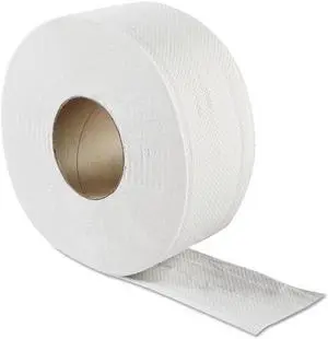General Supply GULT9 Jrt Jumbo Bath Tissue, 2-Ply, White, 3.3 Inch X 500 Ft, 8.85 Inch Dia, 12/Ct