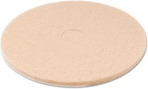 Boardwalk PAD4020ULT Ultra High-Speed Floor Pads, Ultra Champagne, 20 Inch Diameter, 5/Carton