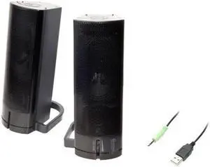 SYBA CL-SPK20037 Connectland 2.0 Speaker System - 5 W RMS - Black