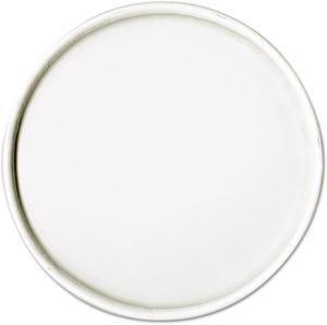 Dart SCCCA16A Spiral-Wound Paper Hot Cup Lids, 16Oz Cups, White, 25/Sleeve, 20 Sleeves/Carton