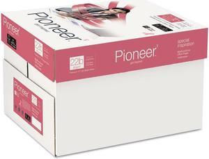 Pioneer PIO1122F Multipurpose Paper, 99 Brightness, 22 Lbs., 8-1/2 X 11, Bright White, 5000/Ctn