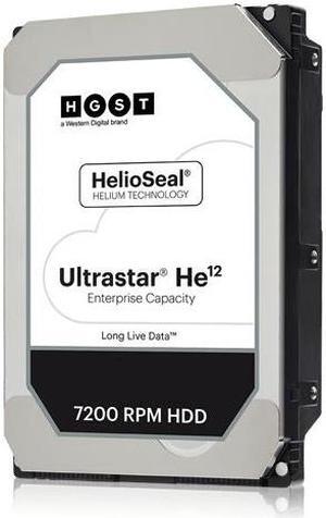 HGST Ultrastar He12 0F30146 (HUH721212ALE604) 12TB 7200 RPM 256MB Cache SATA 6.0Gb/s 3.5" Hard Drives