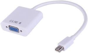 1080P Mini DisplayPort Display Port Mini DP To VGA Cable Adapter For MacBook Air Pro iMac Mac