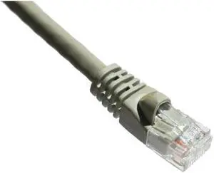 Axion C5EMB-G15-AX Axiom 15FT CAT5E 350mhz Patch Cable - Category 5e for Network Device - Patch Cable - 15 ft - 1 x - 1 x - Gold-plated Contacts - Gray