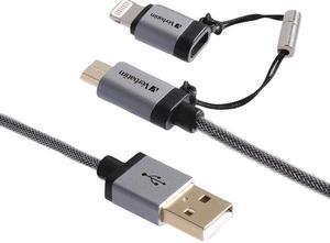 47IN BRAIDED BLK SYNC & CHARGE