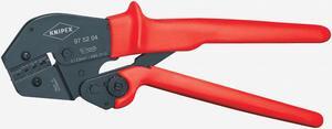 Knipex 97-52-04 Crimping Pliers w/ Lever Transmission - non-insulated, open plug-type connectors AWG 27-13