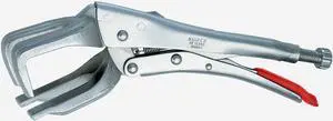 Knipex Locking Plier,Plain Grip,11-1/64" L  42 14 280