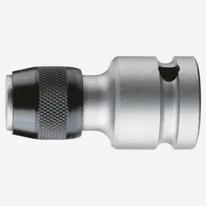 Wera 042755 3/8" Square to 1/4" Hex Adaptor with Quick-Release Chuck Wera 042755 3/8" Square to 1/4" Hex Adaptor with Quick-Release Chuck