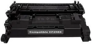 Lovetoner Compatible HP CF258X BLACK HIGH YIELD LASER TONER CARTRIDGE WITHOUT CHIP - Pro M304 M305 M404 M405 M428