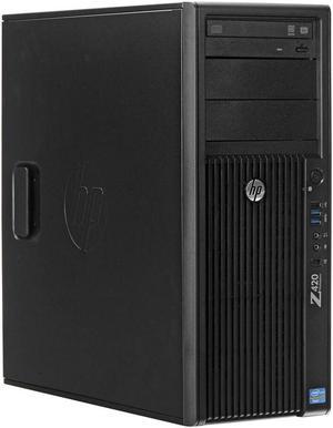HP Z420 Workstation E5-2660 Eight Core 2.2Ghz 64GB 500GB Quadro 600 Win 10