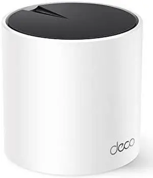 TP-Link Deco AX3000 WiFi 6 Mesh System Deco X55- Covers up to 2500 Sq.Ft, Replaces Wireless Router and Extender, 3 Gigabit Ports, Supports Ethernet Backhaul(1-Pack) TP-Link Deco AX3000 WiFi 6 Mesh System Deco X55- Covers up to 2500 Sq.Ft, Replaces Wireless Router and Extender, 3 Gigabit Ports, Supports Ethernet Backhaul(1-Pack)