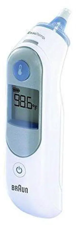 Braun Digital Ear Thermometer, ThermoScan 5 IRT6500, Ear Thermometer for Babies, Kids, Toddlers and Adults, Display is Digital and Accurate, Thermometer for Precise Fever Tracking at Home