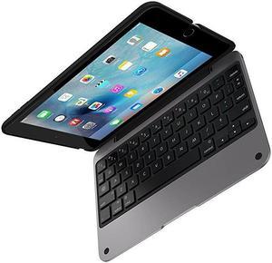 Incipio ClamCase Pro Keyboard/Cover Case for iPad mini 4 - Black Smoke