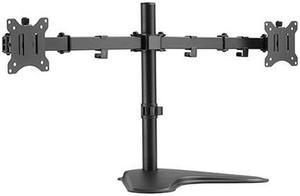 Speedext Dual Monitors 17-32 inch economical Steel Articulating Monitor stand_Black