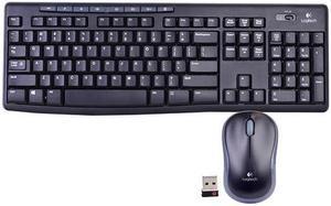 Logitech MK270 2.4GHz USB 103 Key Wireless Multimedia Keyboard / Optical Mouse