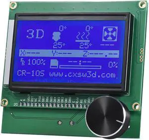 2004 LCD Screen Controller Display with Cable for Reprap Ramps 1.4 3D Printer Kit Accessory for Creality CR-10S