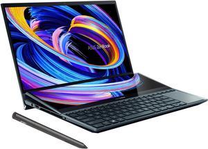 Refurbished ASUS ZenBook Pro Duo 15 UX582ZM Gaming  Business Laptop Intel i712700H 14Core 156 60Hz Touch 4K Ultra HD 3840x2160 GeForce RTX 3060 16GB LPDDR5 4800MHz RAM Win 11 Home Refurbished