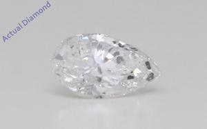 Pear Cut Loose Diamond (0.83 Ct,G Color,I1 Clarity)