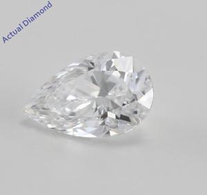 Pear Cut Loose Diamond (0.59 Ct, E, SI1(K.M))