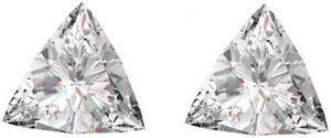 A Pair of Triangle Cut Loose Diamonds (0.6 Ct, G-H ,VS2-SI1)