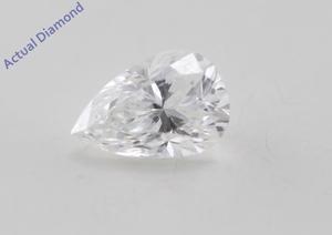 Pear Cut Loose Diamond (0.66 Ct, G Color, SI2 Clarity) GIA Certified