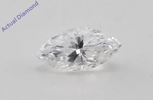 Marquise Cut Loose Diamond (0.44 Ct, F Color, SI1 Clarity) GIA Certified