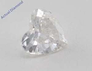 Heart Cut Loose Diamond (0.7 Ct, H Color, SI2 Clarity) GIA Certified