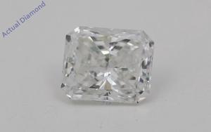 Radiant Cut Loose Diamond (0.65 Ct, E Color, VVS2(Clarity Enhanced) Clarity) IGL Certified