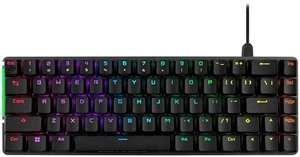 ASUS ROG Falchion Ace 65% RGB Compact Gaming Mechanical Keyboard - Black | Lubed ROG NX Red Switches & Switch Stabilizers, Sound-Dampening Foam, PBT Keycaps, Wired with KVM, Three Angles, Cover Case ASUS ROG Falchion Ace 65% RGB Compact Gaming Mechanical Keyboard - Black | Lubed ROG NX Red Switches & Switch Stabilizers, Sound-Dampening Foam, PBT Keycaps, Wired with KVM, Three Angles, Cover Case