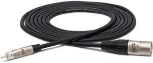 HRX-015 Pro Unbalanced Interconnect, REAN RCA to XLR3M, 15 Feet HRX-015 Pro Unbalanced Interconnect, REAN RCA to XLR3M, 15 Feet