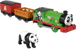Thomas & Friends Fisher-Price TrackMaster Motorized Sodor Safari Panda Percy Thomas & Friends Fisher-Price TrackMaster Motorized Sodor Safari Panda Percy