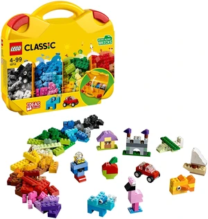 Classic Creative Suitcase 10713 - Includes Sorting Storage Organizer Case with Fun Colorful Building Bricks, Preschool Learning Toy for Kids, Boys and Girls Ages 4 Years Old and Up Classic Creative Suitcase 10713 - Includes Sorting Storage Organizer Case with Fun Colorful Building Bricks, Preschool Learning Toy for Kids, Boys and Girls Ages 4 Years Old and Up