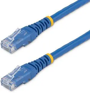 1 ft. CAT6 Ethernet Cable - 10 Pack - ETL Verified - Blue CAT6 Patch Cord - Molded RJ45 Connectors - 24 AWG Copper Wire UTP Cable (C6PATCH1BL10PK) | 10 Pack, 24AWG copper, Patch Cable, 1 ft. CAT6 Ethernet Cable - 10 Pack - ETL Verified - Blue CAT6 Patch Cord - Molded RJ45 Connectors - 24 AWG Copper Wire UTP Cable (C6PATCH1BL10PK) | 10 Pack, 24AWG copper, Patch Cable,