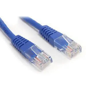 Cat5e Ethernet Cable - 6 ft - Blue - Patch Cable - Molded Cat5e Cable - Short Network Cable - Ethernet Cord - Cat 5e Cable - 6ft (M45PATCH6BL) Cat5e Ethernet Cable - 6 ft - Blue - Patch Cable - Molded Cat5e Cable - Short Network Cable - Ethernet Cord - Cat 5e Cable - 6ft (M45PATCH6BL)