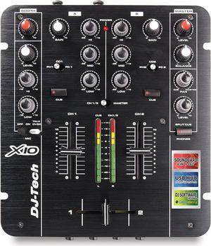 Professional 2-Channel Mixer w/Integrated USB Soundcard