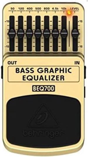 Behringer BEQ700 Bass Graphic 7-Band Equalizer Pedal