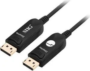 SIIG 4K DisplayPort 1.2 AOC Cable - 15M