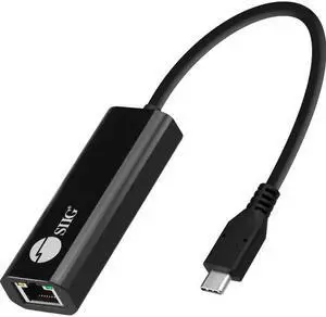 SIIG Accessory JU-NE0A11-S1 USB-C to 2.5G Ethernet Adapter Brown Box