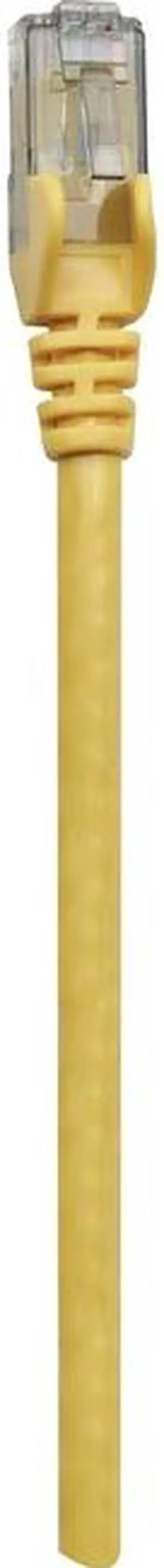 INTELLINET 343725 CAT-6 UTP Patch Cable (14ft, Yellow)