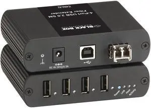 USB EXTENDERSINGLEMODE FIBER 4PORT