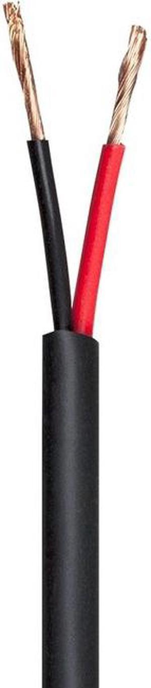 Monoprice Nimbus Series 18 Gauge AWG 2 Conductor CMP-Rated Speaker Wire / Cable - 250ft UL Plenum Rated, 100% Pure Bare Copper With Color Coded Conductors
