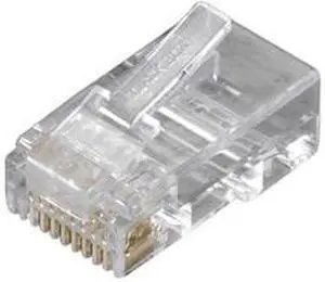 Black Box FMTP6-R2-100PAK CAT6 Modular Plug - Unshielded, RJ45, 100-Pack