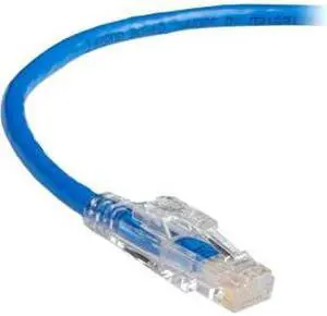 GigaTrue 3 CAT6 550-MHz Lockable Patch Cable (UTP), Blue, 30-ft. (9.1-m)