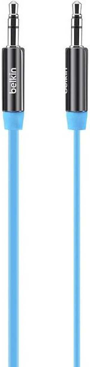 BELKIN COMPONENTS AV10127TT03-BLU CABLE,3.5MM AUDIO,M/M,FLAT,STRAIGHT,NIC BELKIN COMPONENTS AV10127TT03-BLU CABLE,3.5MM AUDIO,M/M,FLAT,STRAIGHT,NIC