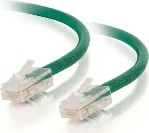 C2G 04129 Cat6 Cable - Non-Booted Unshielded Ethernet Network Patch Cable, Green (3 Feet, 0.91 Meters)
