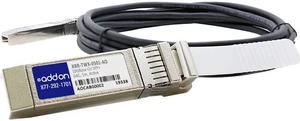 AddOn 5m Brocade Compatible SFP+ DAC - Direct attach cable - SFP+ to SFP+ - (it may take up to 15 days to be received) AddOn 5m Brocade Compatible SFP+ DAC - Direct attach cable - SFP+ to SFP+ - (it may take up to 15 days to be received)