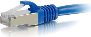 C2G 00807 Cat6 Cable - Snagless Shielded Ethernet Network Patch Cable, Blue (35 Feet 10.66 Meters)