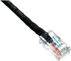 Axion C5ENB-K15-AX Axiom 15FT CAT5E 350mhz Patch Cable - Category 5e for Network Device - Patch Cable - 15 ft - 1 x - 1 x - Gold-plated Contacts - Black