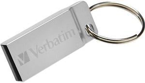 Verbatim 64GB Metal Executive USB Flash Drive - Silver  98750