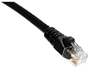 Axiom C5EMB-K6-AX Patch Cable - Rj-45 (M) To Rj-45 (M) - 6 Ft - Utp - Cat 5E - Molded, Snagless, Stranded - Black Axiom C5EMB-K6-AX Patch Cable - Rj-45 (M) To Rj-45 (M) - 6 Ft - Utp - Cat 5E - Molded, Snagless, Stranded - Black